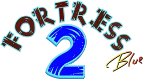 Logo Fortress 2 Blue Arcade