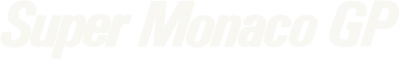 Logo Super Monaco GP