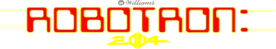 Logo Robotron: 2084