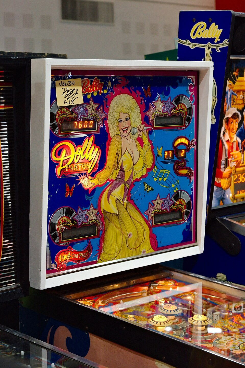 Dolly Parton – flipper Bally