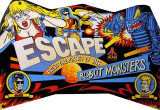 Escape from the Planet of the Robot Monsters