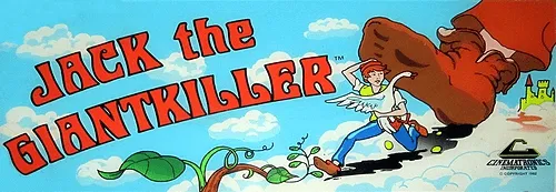 Bandeau de la borne Jack the Giantkiller (Cinematronics)