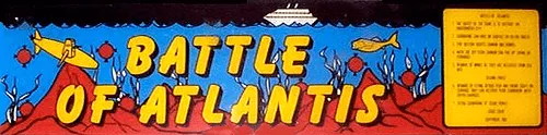 Bandeau de la borne Battle of Atlantis (Comsoft)