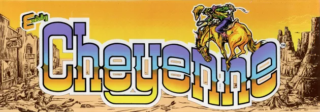 Bandeau de la borne Cheyenne (Exidy)