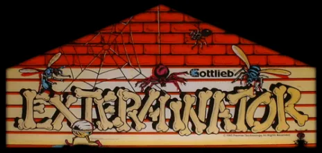 Bandeau de la borne Exterminator (Gottlieb)