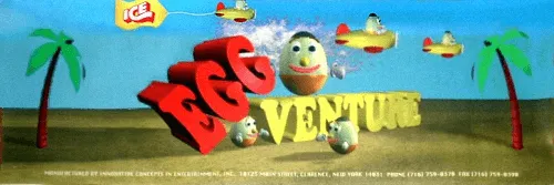 Bandeau de la borne Egg Venture (ICE)