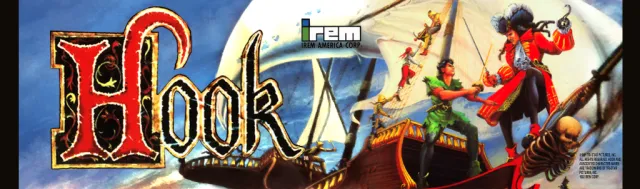 Bandeau de la borne Hook (Irem)
