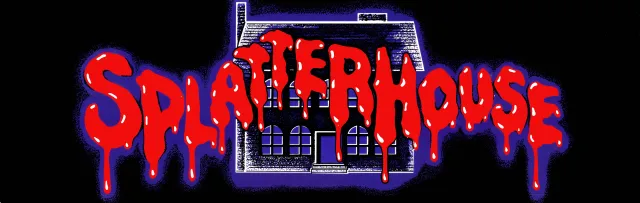 Bandeau de la borne Splatterhouse (Namco)