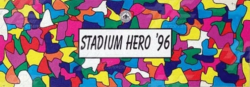 Bandeau de la borne Super World Stadium '96 (Namco)