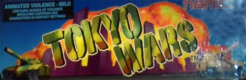 Bandeau de la borne Tokyo Wars (Namco)