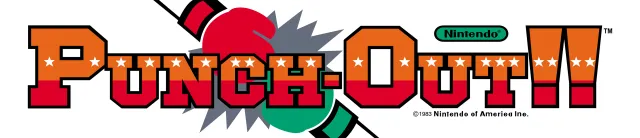Bandeau de la borne Punch-Out!! (Nintendo)