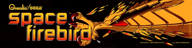 Bandeau de la borne Space Firebird (Nintendo)