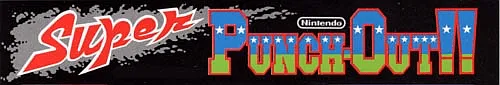 Bandeau de la borne Super Punch-Out!! (Nintendo)