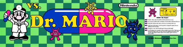 Bandeau de la borne Vs. Dr. Mario (Nintendo)