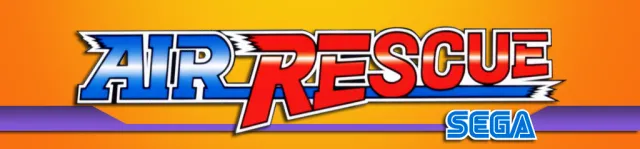 Bandeau de la borne Air Rescue (Sega)