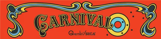 Bandeau de la borne Carnival (Sega / Gremlin)