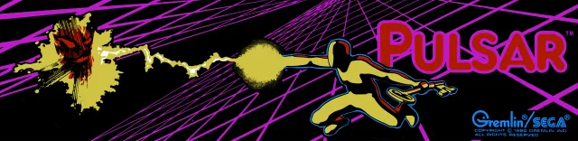 Bandeau de la borne Pulsar (Sega)