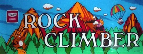 Bandeau de la borne Rock Climber (Sega)