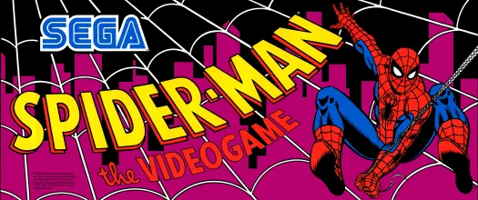 Bandeau de la borne Spider-Man: The Video Game (Sega)