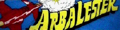 Bandeau de la borne Arbalester (SETA, Taito)
