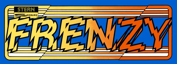 Bandeau de la borne Frenzy (Stern Electronics)