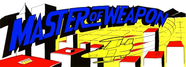 Bandeau de la borne Master of Weapon (Taito)