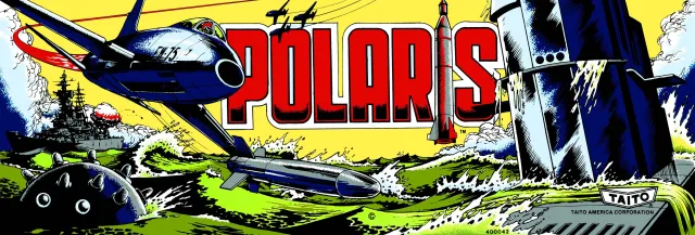 Bandeau de la borne Polaris (Taito)