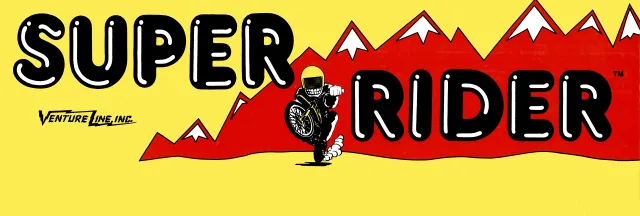 Bandeau de la borne Super Rider (Venture Line)