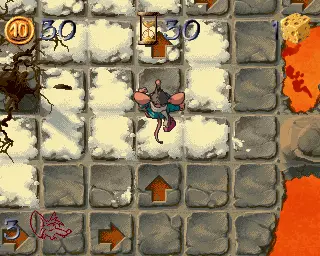 Capture d'écran de Cheese Chase – jeu d'arcade Art & Magic