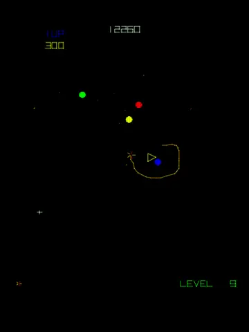 Captura de Quantum – juego arcade Atari