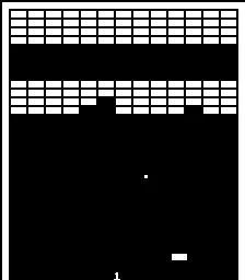 Screenshot van Super Breakout – arcadespel Atari