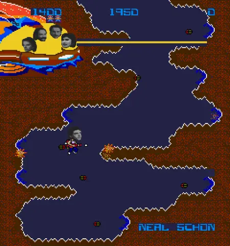 Capture d'écran de Journey – jeu d'arcade Bally Midway