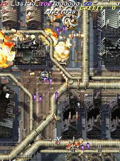 Screenshot von Ibara – Arcade-Spiel CAVE