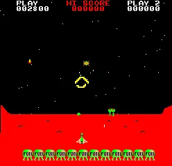 Screenshot von Dark Warrior – Arcade-Spiel Century Electronics