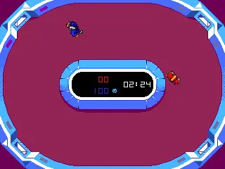 Screenshot van Mayhem 2002 – arcadespel Cinematronics
