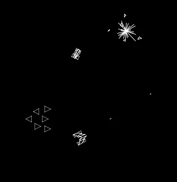 Schermata di Rip Off – gioco arcade Cinematronics