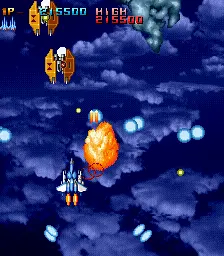 Schermata di Air Attack – gioco arcade Comad