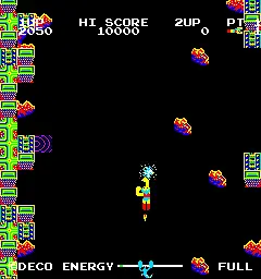 Capture d'écran de Flash Boy – jeu d'arcade Data East