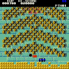 Capture d'écran de Flying Ball – jeu d'arcade Data East
