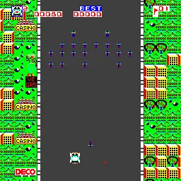 Capture d'écran de Mad Alien – jeu d'arcade Data East