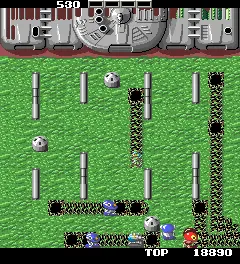 Capture d'écran de Performan – jeu d'arcade Data East