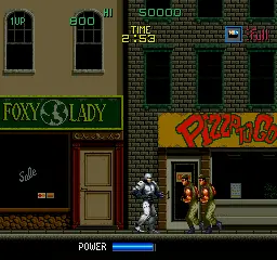 Screenshot of RoboCop – arcade game Data East