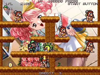 Capture d'écran de Jumping Pop – jeu d'arcade ESD