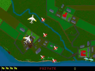 Capture d'écran de Catch-22 – jeu d'arcade Exidy