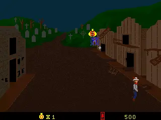 Screenshot of Cheyenne – arcade game Exidy