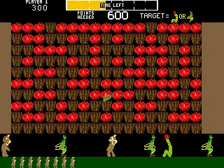 Capture d'écran de Hit 'n Miss – jeu d'arcade Exidy
