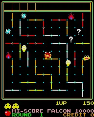 Captura de Dorodon – juego arcade Falcon