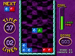 Capture d'écran de Maniac Square – jeu d'arcade Gaelco