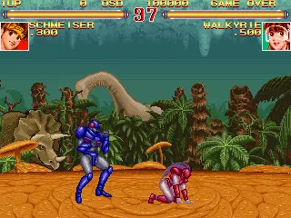 Screenshot of Schmeiser Robo – arcade game Hot-B
