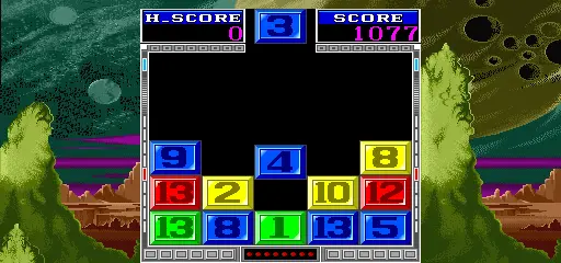 Captura de IQ-Block – juego arcade IGS